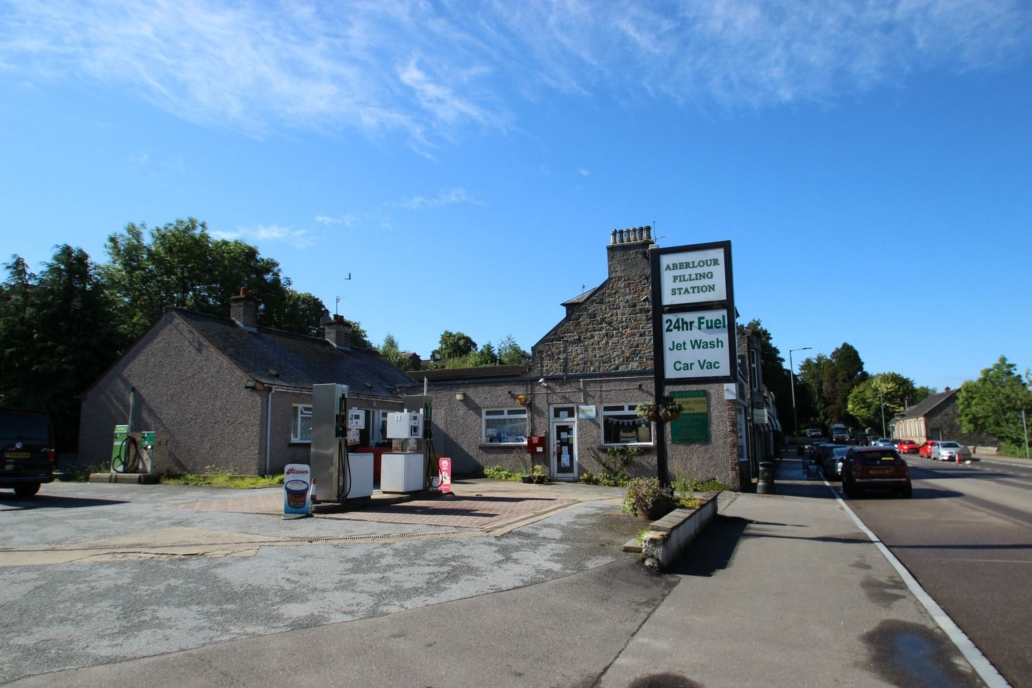 Aberlour Filling Station Ltd, 113-119 High Street, Aberlour, Moray, AB38 9PB