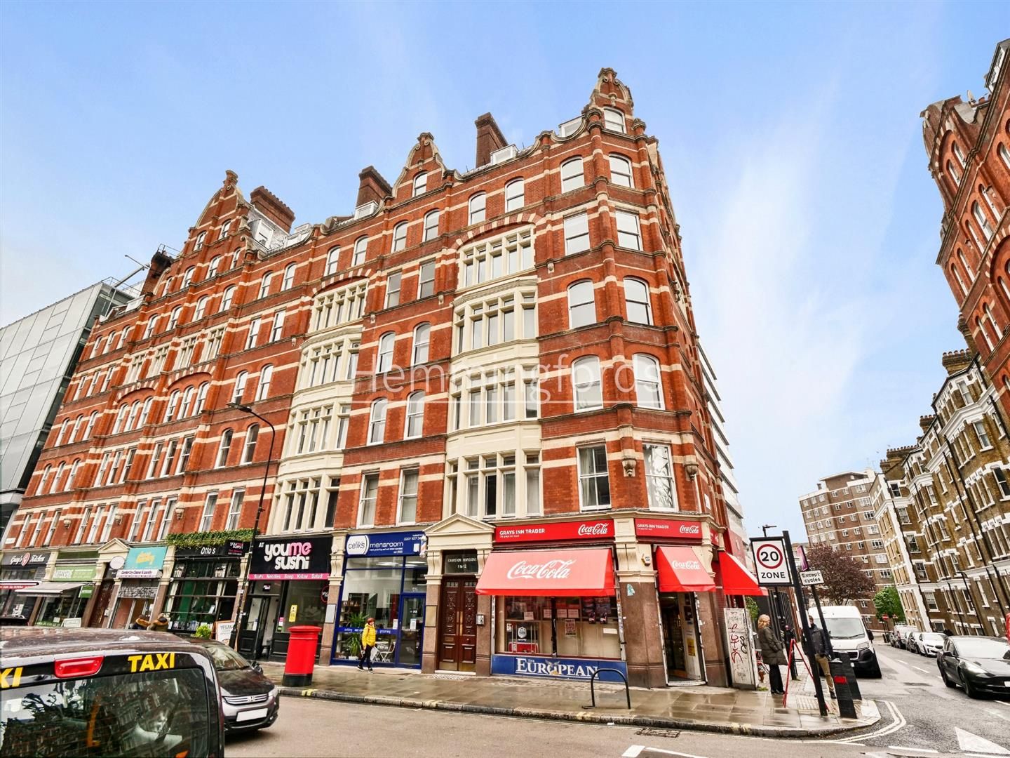 Churston Mansions, Grays Inn Road, WC1X