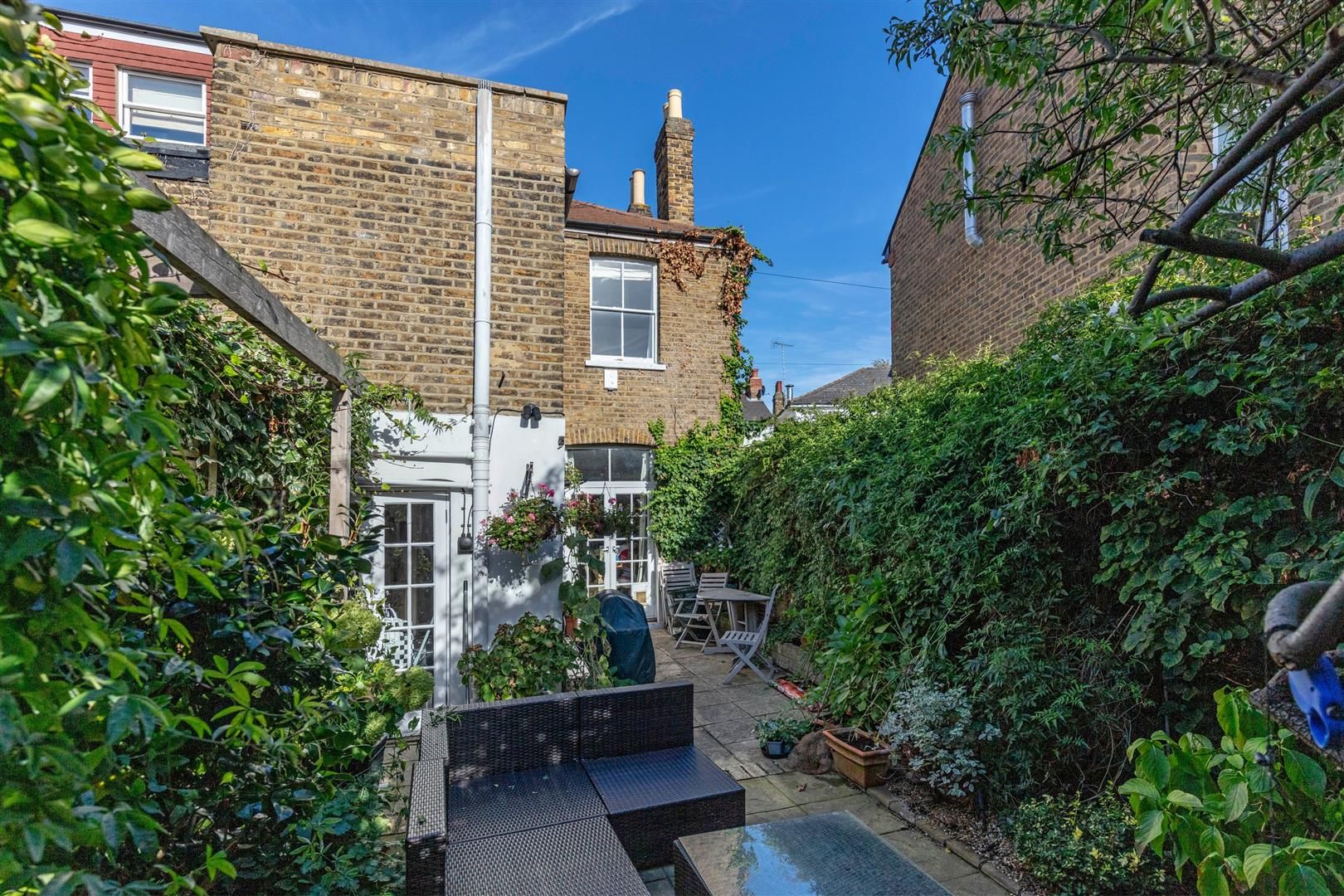 3 bed terraced house for sale in Cleveland Gardens, Barnes, SW13