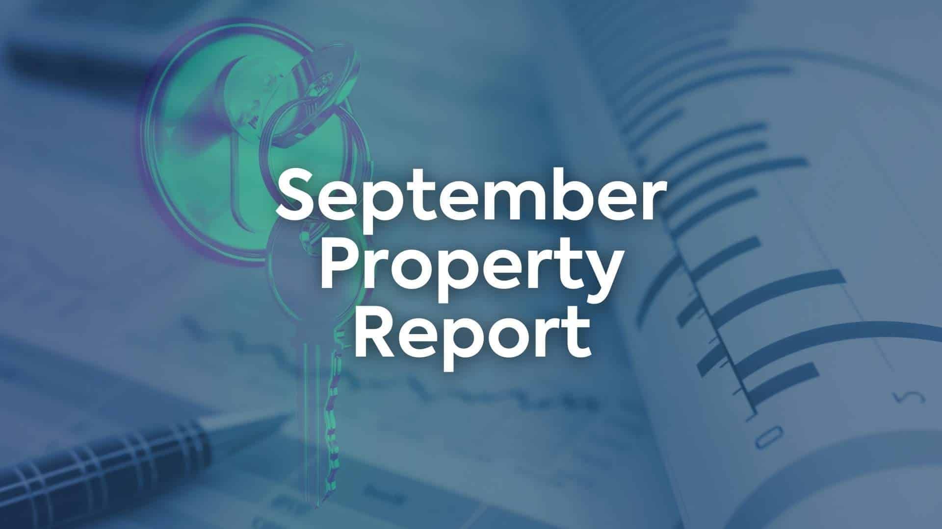 September’s property market analysis