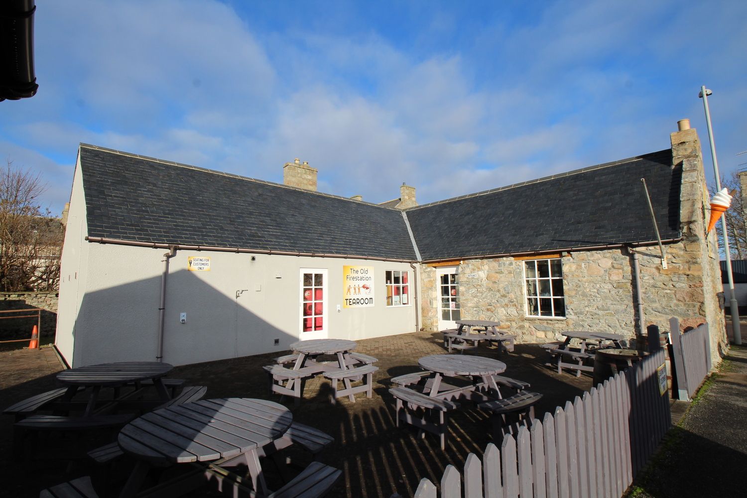 The Old Fire Station Tea Room, 37 Main Street, Tomintoul, Moray, Highlands, AB37 9EX