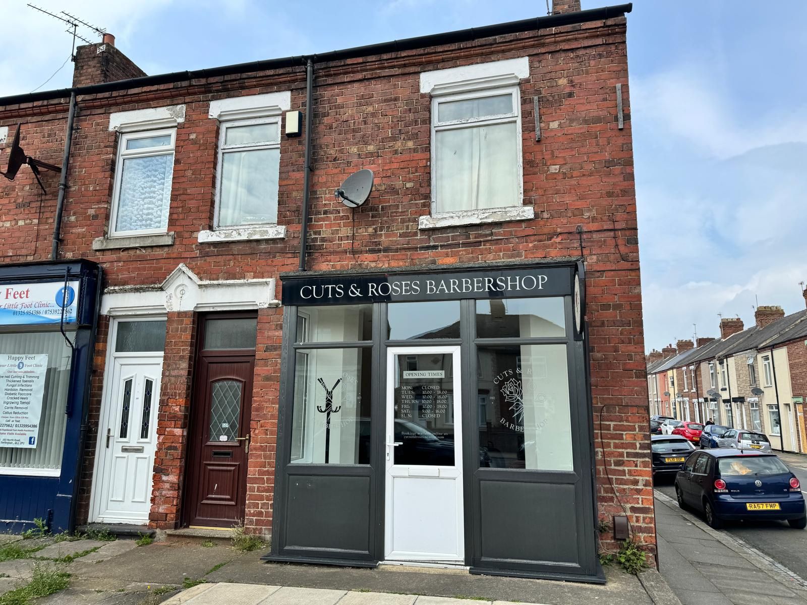 Cuts & Roses Barbershop, 205 North Road, Darlington, Darlington, DL1 2PU