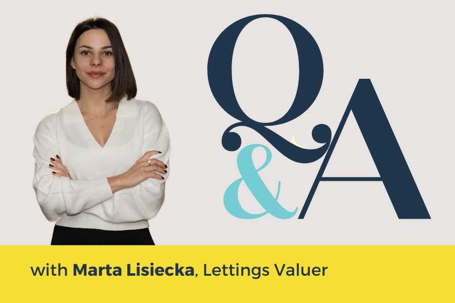 Q and A with Marta Lisiecka, Lettings Valuer