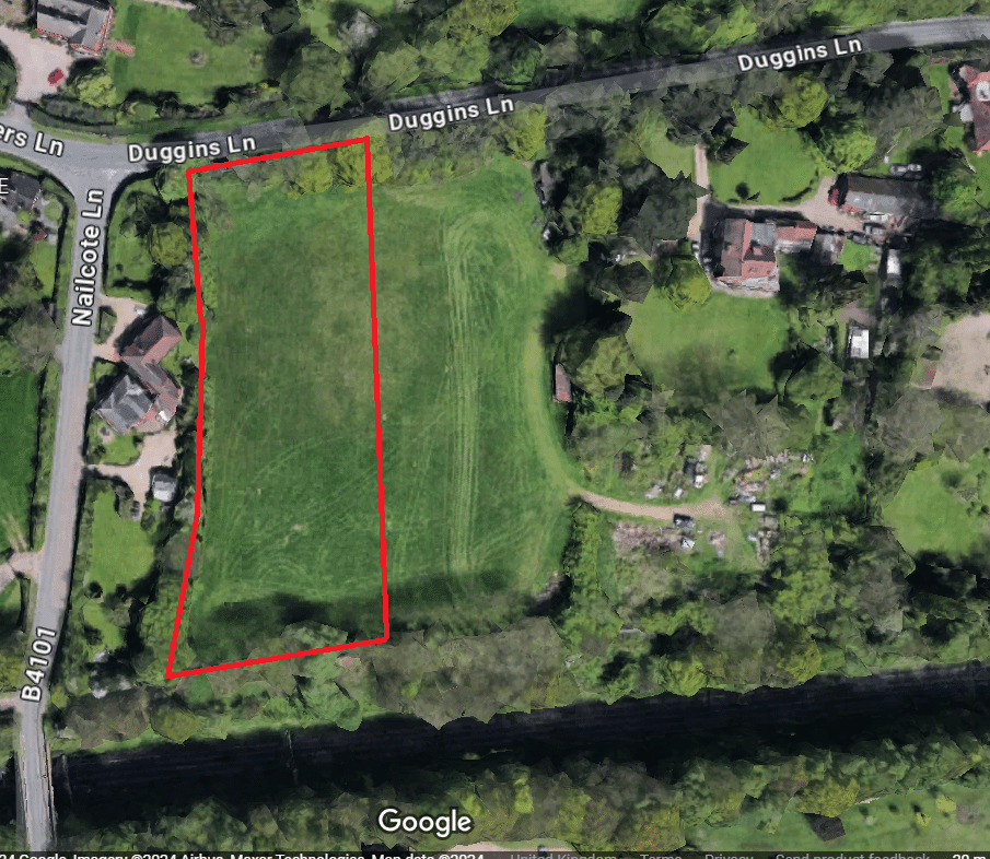 Land Adjacent To Nailcote House, 221 Duggins lane, Balsall Common, CV4 9GP