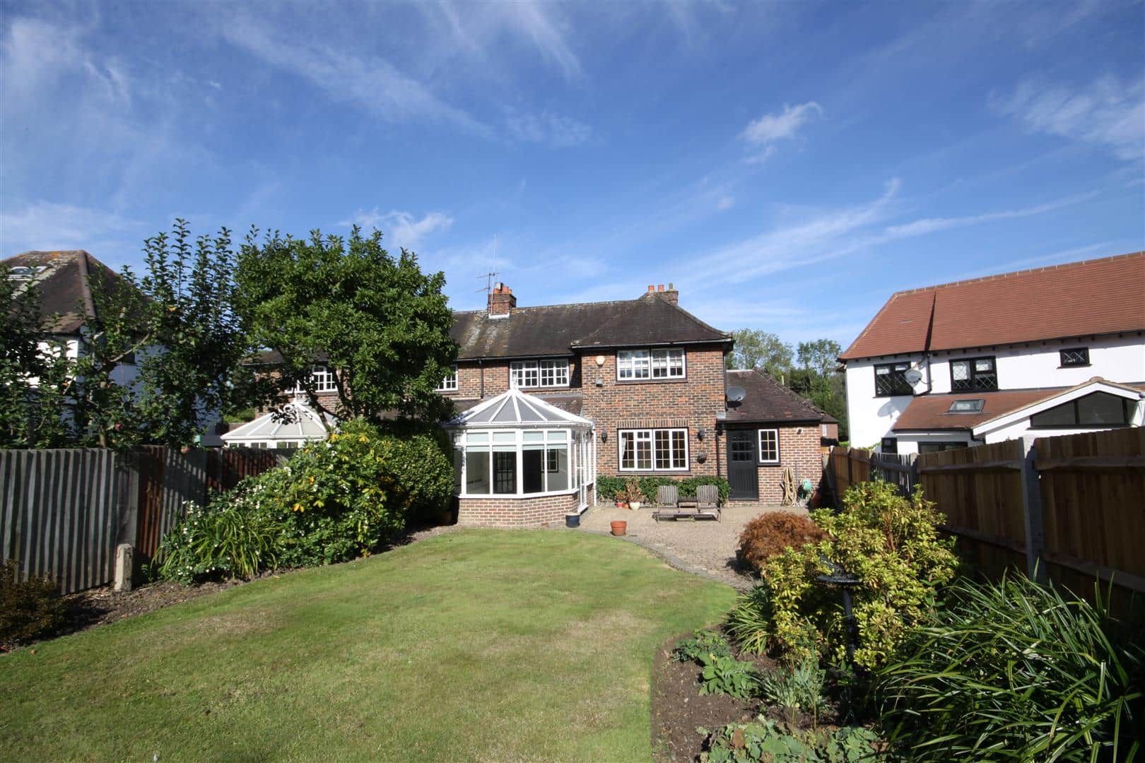 3 bed semidetached house for sale in Manor Way, Petts Wood East, Kent