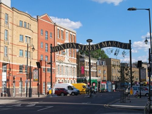 Local amenities in Hoxton