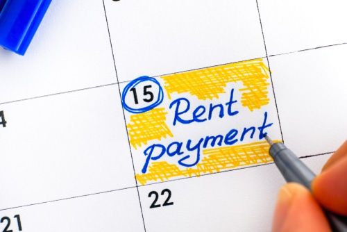 Unpaid rent / Rent arrears