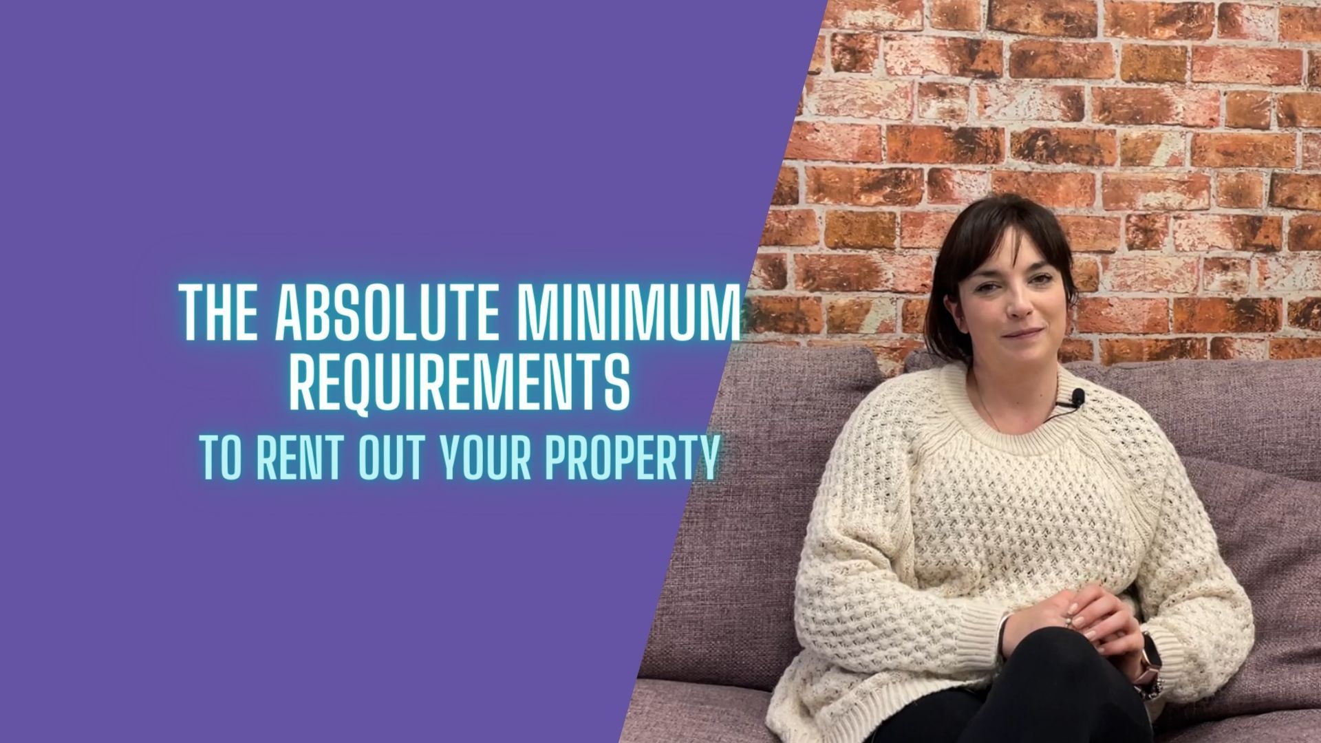 VIDEO: The Absolute MINIMUM Requirements To Rent Out Your Property