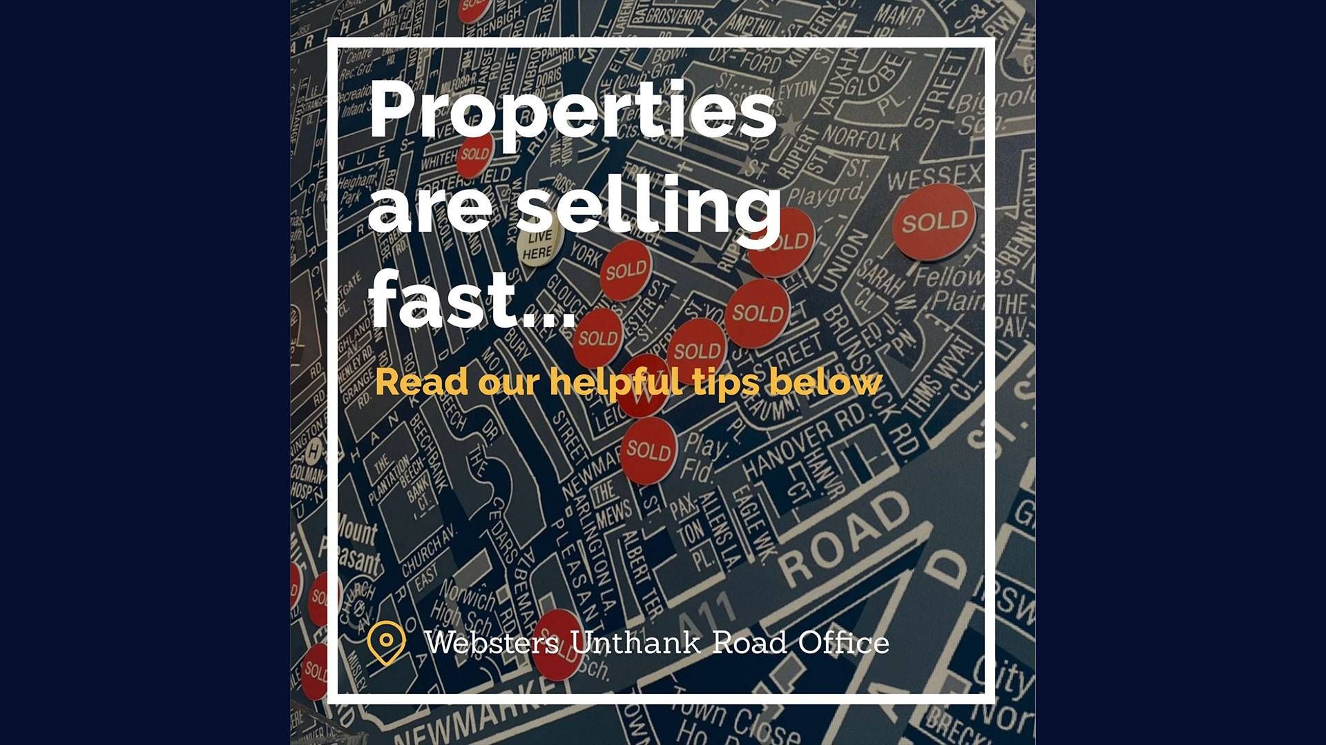 Properties are selling fast…